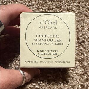 m’Chel Haircare High Shine Shampoo Bar 2.15 oz - NWOT